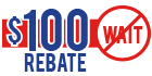 $50 No-Wait Rebate