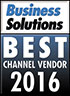 Business Solutions Best Channel Vendor 2016