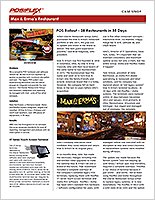 Case Study - Max and Erma's
