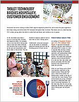Tablet Technology Bridges Hospitality, Customer Engagement