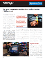 The Most Important Considerations for Purchasing POS Terminals