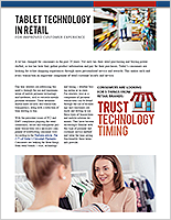 Tablet Technology In Retail for Improved Customer Experience